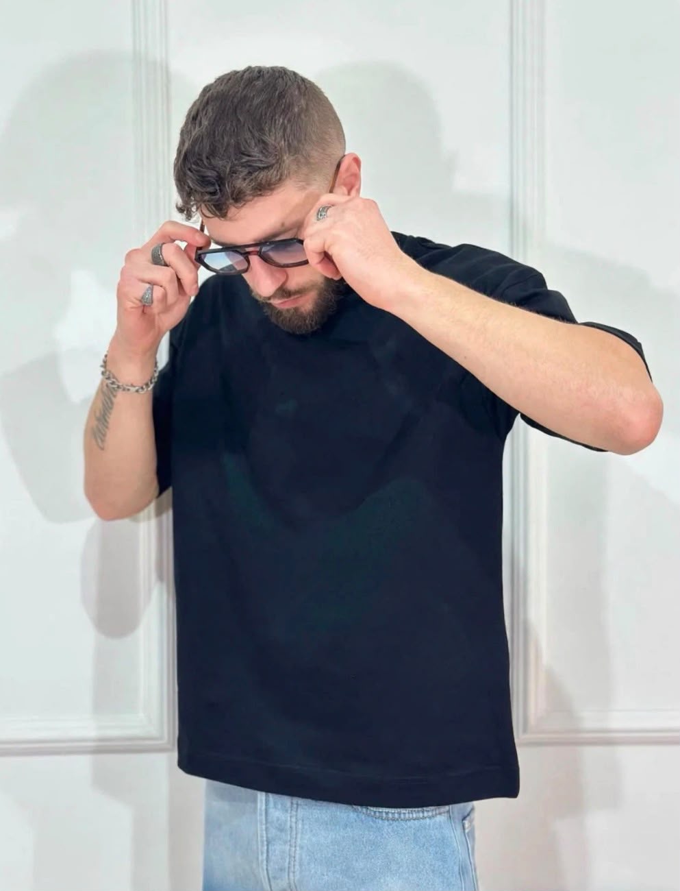 T-SHIRT CROPPED Uomo