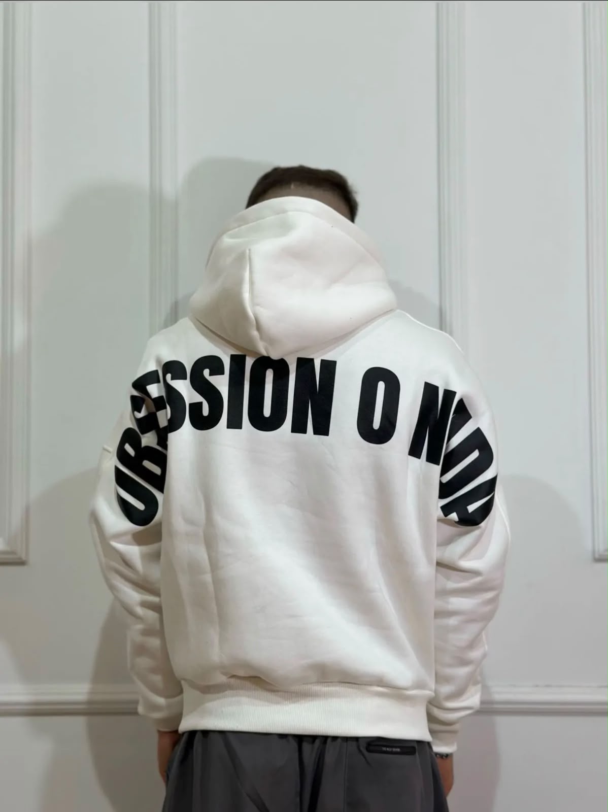 Felpa Oversize "OBSESIÒN O NADA"