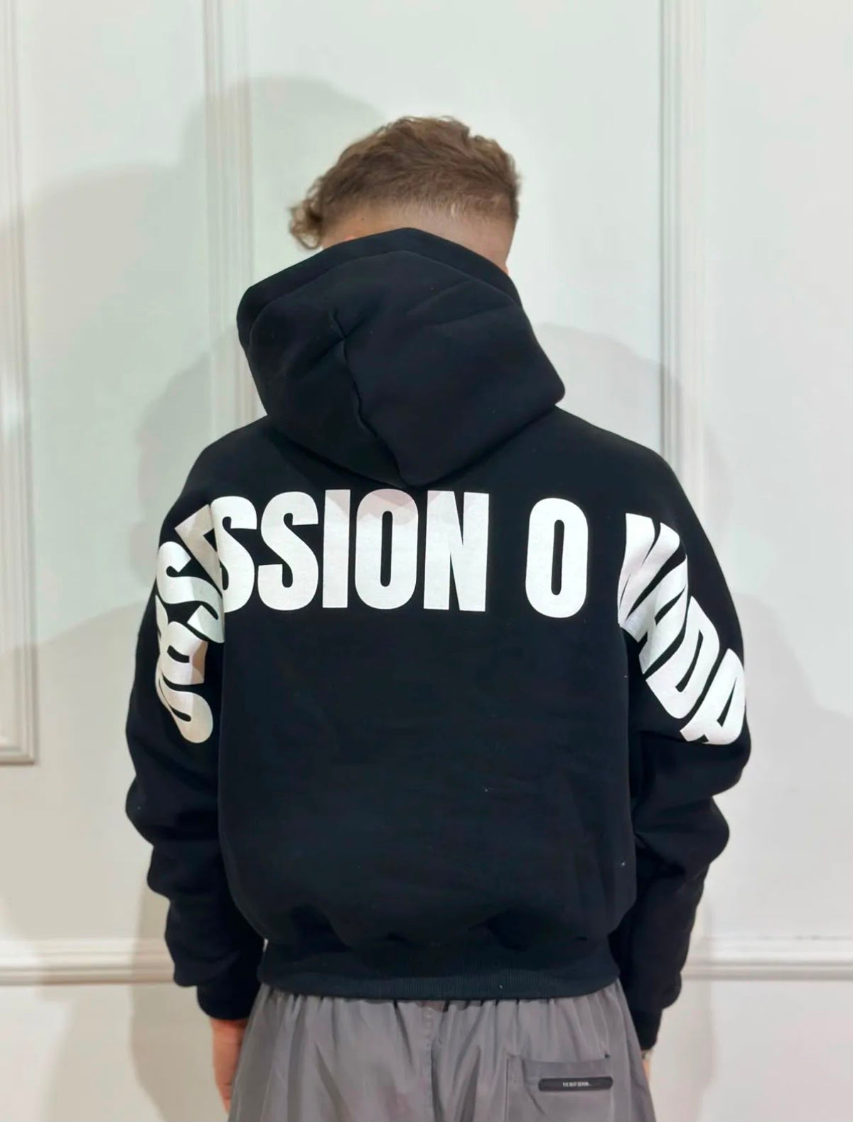 Felpa Oversize "OBSESIÒN O NADA"